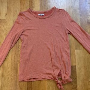 Madewell Tie Longsleeve